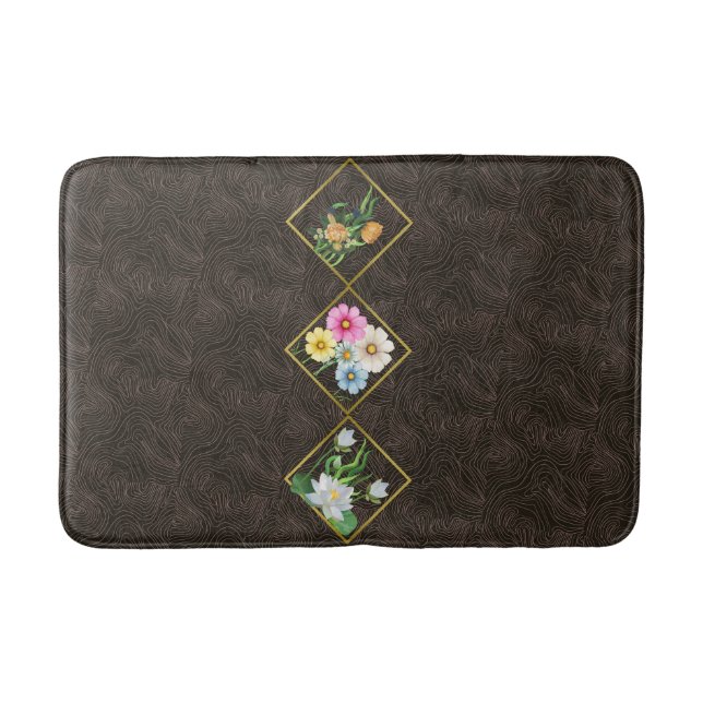 "Upgrade Your Bathroom with Luxurious Bath Mats (Front)