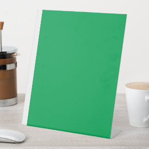 Upgrade Your Web Design with a Green Background Pedestal Sign