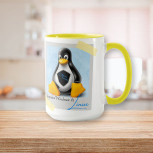 Upgraded Windows Kali Linux Tux Mug