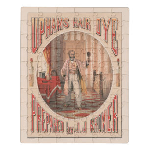 Uphams Hair Dye, Circa 1864 Jigsaw Puzzle