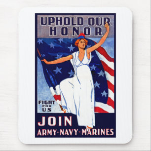 Uphold Our Honour Mouse Mat