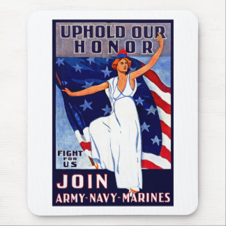 Uphold Our Honour Mouse Mat