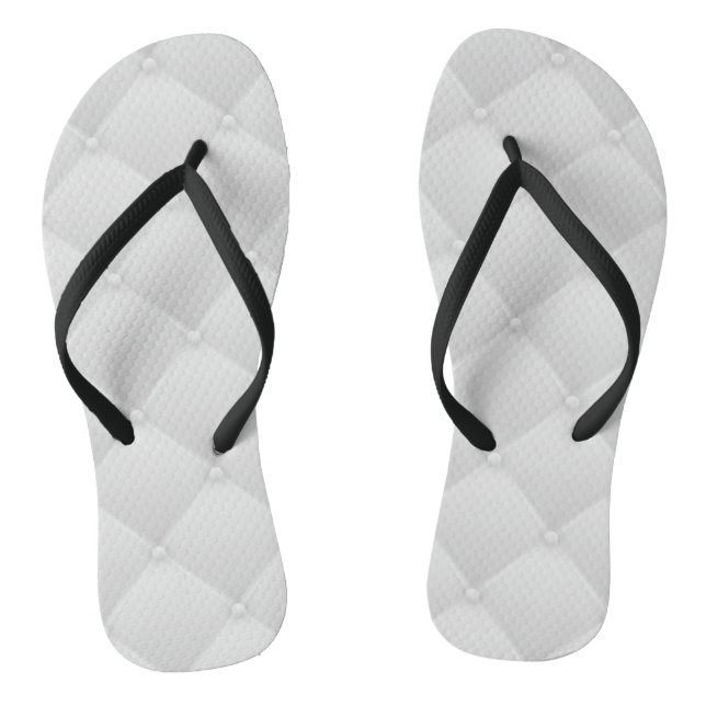 Upholstery Luxury Pattern Flip Flops (Footbed)
