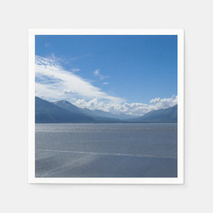 Uplifting Alaska Mountains Napkin