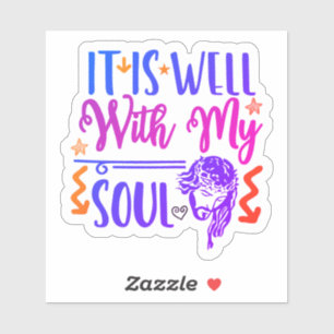 Uplifting Bible Verse Sticker