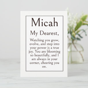 Uplifting Friend Encouragement Card, Friendship Card