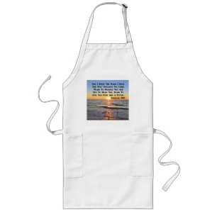 UPLIFTING JEREMIAH 29:11 SUNRISE LONG APRON