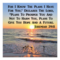 UPLIFTING JEREMIAH 29:11 SUNRISE
