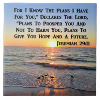 UPLIFTING JEREMIAH 29:11 SUNRISE