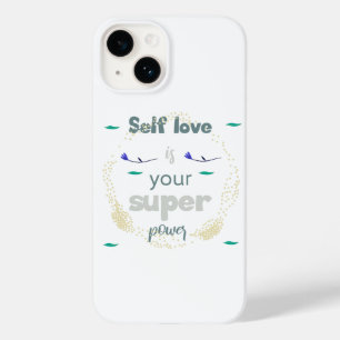 Uplifting Messages for a Confident You Case-Mate iPhone 14 Case