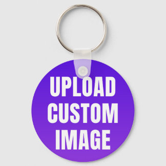 Upload 2 Custom Image - Add Your Own To Print On A Key Ring