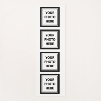 Upload 4 Photos – Customise Picture Yoga Mat