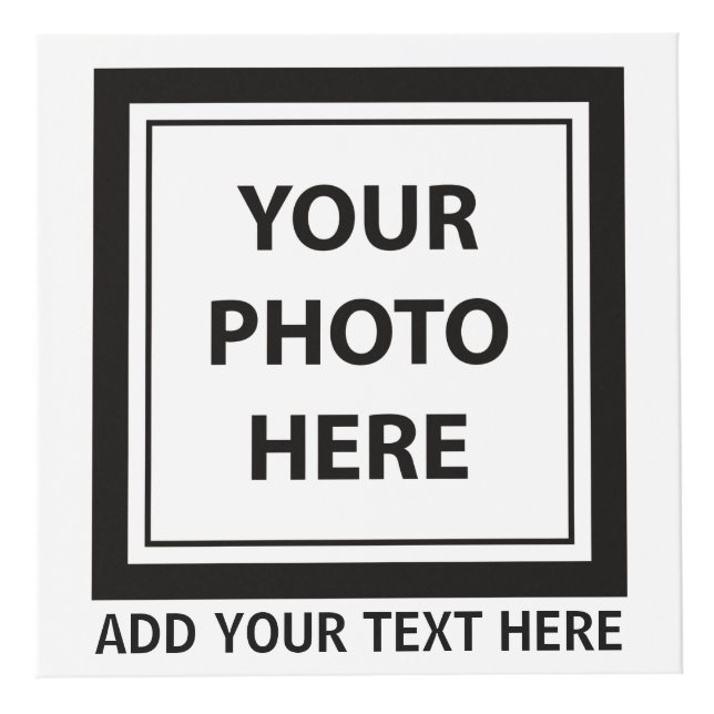 Upload 5 Photos & Add Text – Simple Picture Cube (Front)