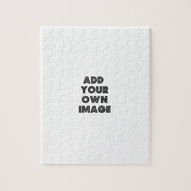 Upload a Photo or Artwork to make your own Puzzle! Jigsaw Puzzle (Vertical)