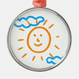 Upload Art Drawing Turn Kids Artwork to Metal Tree Decoration