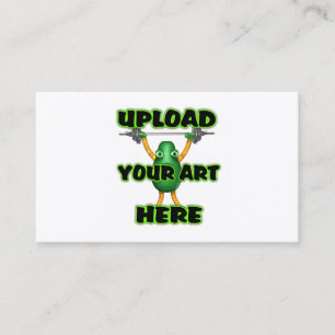 Upload art to 2 side indestructible business card