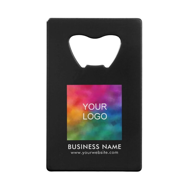 Upload Business Company Logo Minimalist Template (Front)