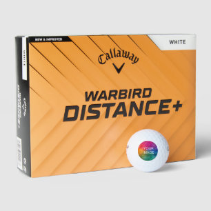 Upload Business Logo Callaway Warbird 12 Pack Golf Balls