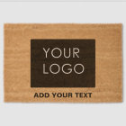 Upload Business Logo to Custom Natural Coir Fibre