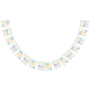 Upload Childs Drawing Turn Kids Artwork to Bunting