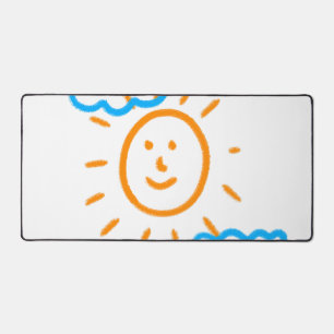 Upload Childs Drawing Turn Kids Artwork to Desk Mat