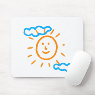 Upload Childs Drawing Turn Kids Artwork to Mouse Mat