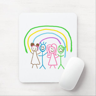 Upload Childs Drawing Turn Kids Artwork to Mouse Mat