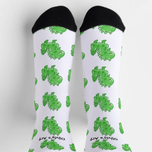 Upload Childs Drawing Turn Kids Artwork to  Socks