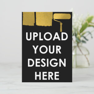 Upload Custom 5x7" Blank Promotional Business Invitation