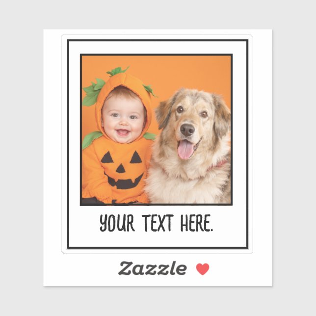 Upload Custom Frame Photo Editable Text (Sheet)