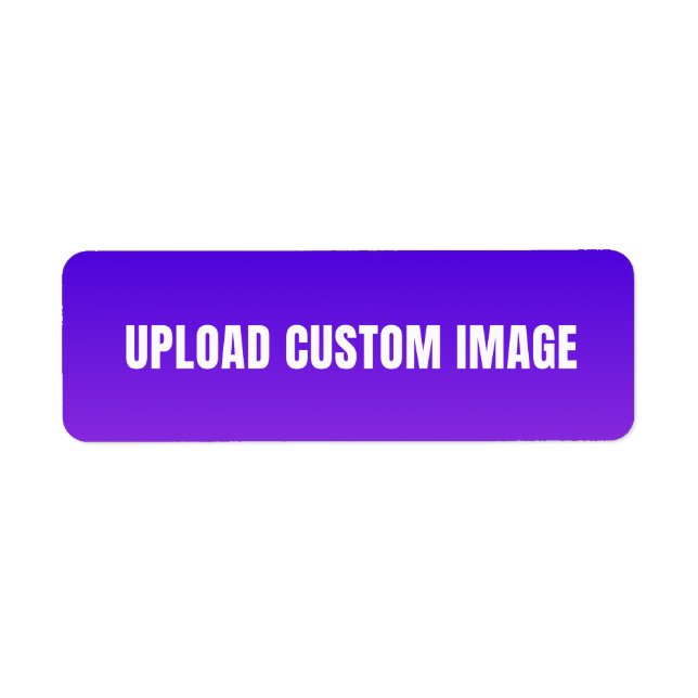 Upload Custom Image - Add Your Own To Print On A (Front)