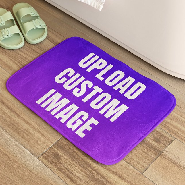 Upload Custom Image - Add Your Own To Print On A Bath Mat (Creator Uploaded)