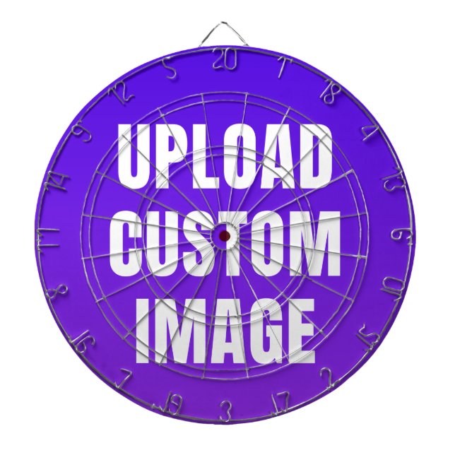 Upload Custom Image - Add Your Own To Print On A Dartboard (Front)