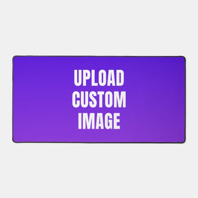 Upload Custom Image - Add Your Own To Print On A Desk Mat (Front)