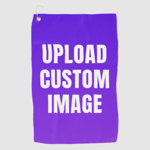 Upload Custom Image - Add Your Own To Print On A Golf Towel