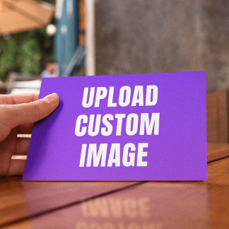 Upload Custom Image - Add Your Own To Print On A Invitation Postcard