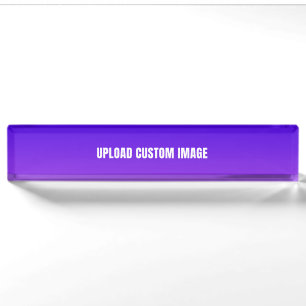 Upload Custom Image - Add Your Own To Print On A Nameplate