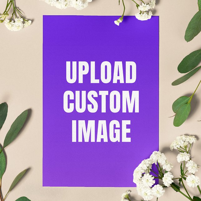 Upload Custom Image - Add Your Own To Print On A Programme (Creator Uploaded)