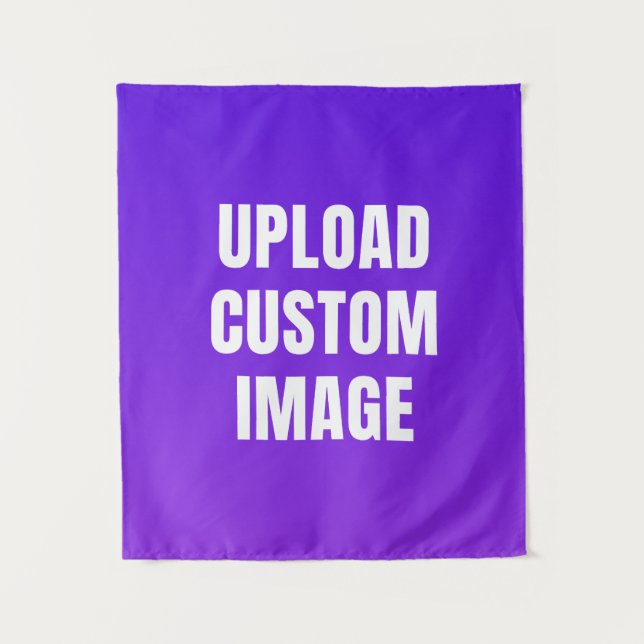 Upload Custom Image - Add Your Own To Print On A Tapestry (Front)