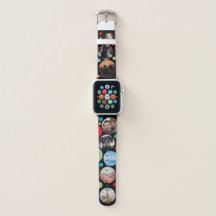 Upload Custom Photo Collage Apple Watch Band