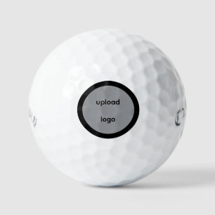 Upload logo golf balls