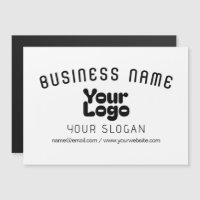 Upload Logo Retro-Modern White & Black (editable)