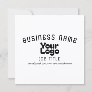 Upload Logo White & Black (editable)