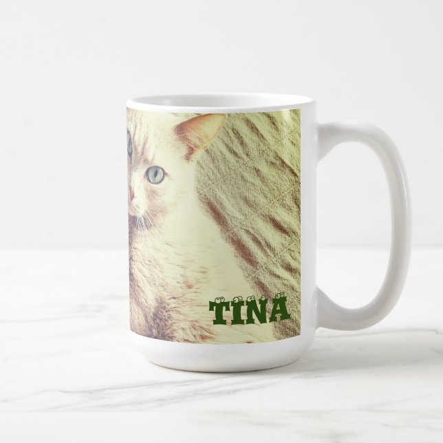 Upload Pet’s  Photo Coffee Mug (Right)
