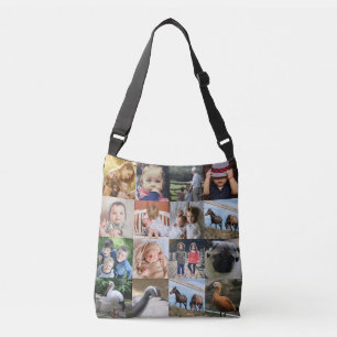 Upload photo crossbody bag