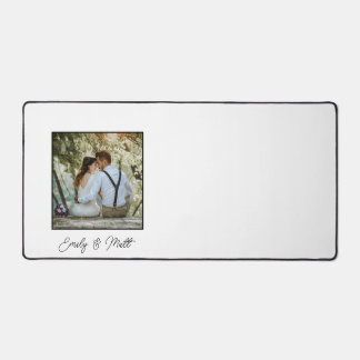 Upload Photo for White Desk Mat Pad