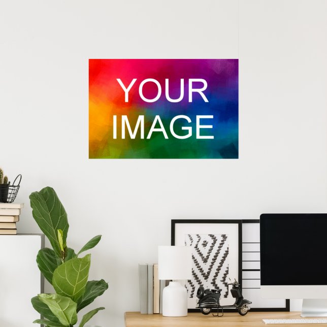Upload Photo Image Create Your Own High Quality Poster (Home Office)
