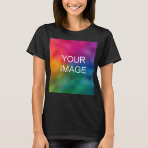 Upload Photo Image Picture Logo Trendy Elegant T-Shirt