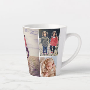 Upload photo latte mug