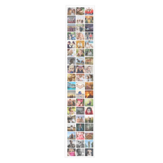 Upload photo medium table runner (Front)